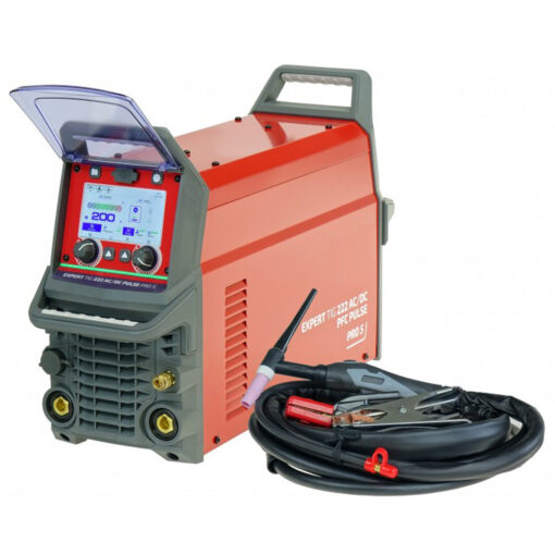 Expert TIG 222 AC/DC PFC PULSE Pro5 LCD