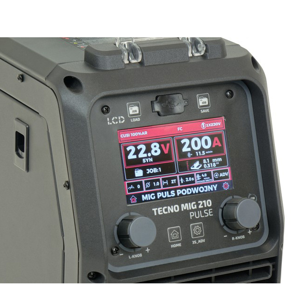 Tecno MIG 210 PULSE LCD, 4x4 – Bild 2