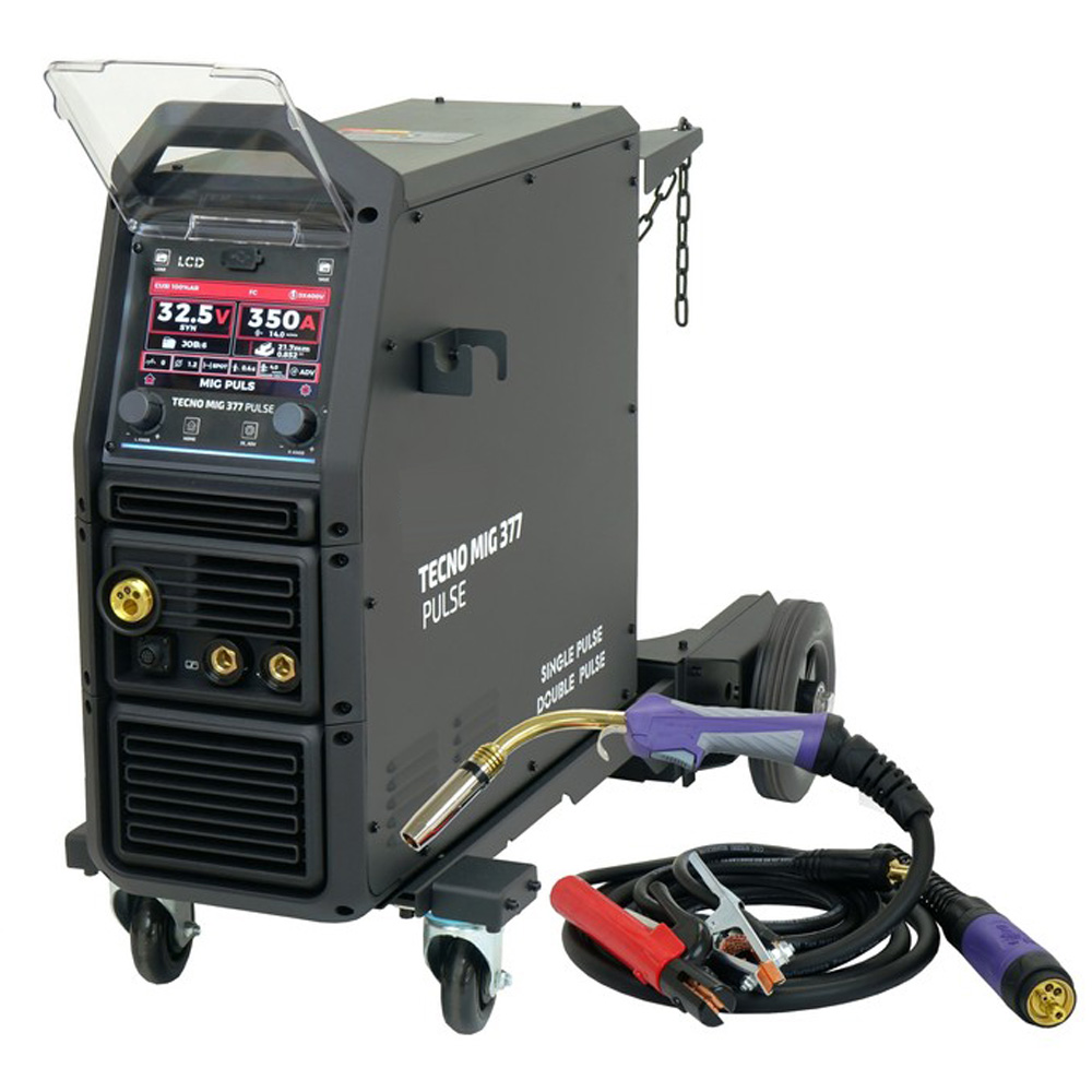 Tecno MIG 377PT PULSE LCD, 4x4